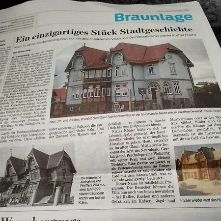 Lejlighed Unik Villa- Luxus Im Oberharz Sankt Andreasberg